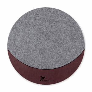 Коврик для мыши из фетра, цвет коричневый classic