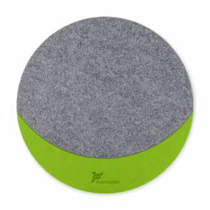 Коврик для мыши из фетра, цвет зеленый