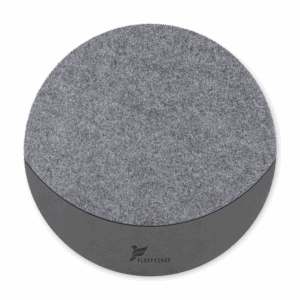 Коврик для мыши из фетра, цвет серый