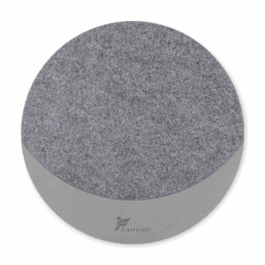 Коврик для мыши из фетра, цвет светло-серый