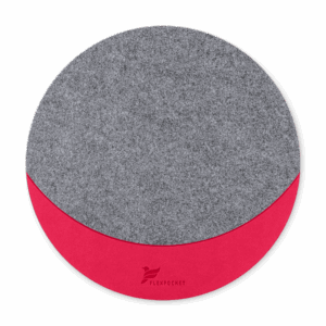 Коврик для мыши из фетра, цвет маджента