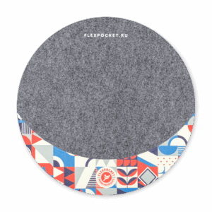 Коврик для мыши из фетра, полноцветная печать