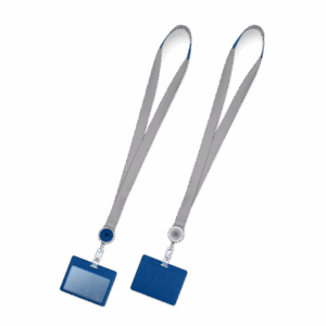 Лента с карманом горизонтальным, цвет темно-синий