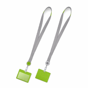 Лента с карманом горизонтальным, цвет зеленый