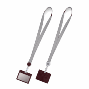 Лента с карманом горизонтальным, цвет коричневый classic