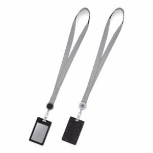 Лента с карманом вертикальным, цвет черный classic