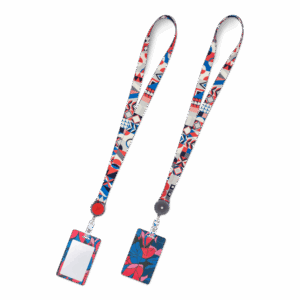 Лента с карманом вертикальным, полноцветная печать