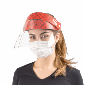 Защитный экран для лица  "Стандарт+" с откидным экраном