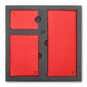 Подарочный набор, цвет красный