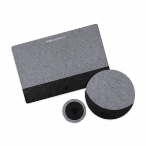 Настольный набор из фетра, цвет черный classic