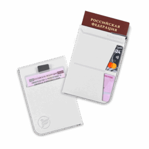 Обложка для паспорта - универсальная, цвет белый