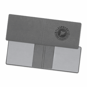 Обложка для удостоверения, цвет серый