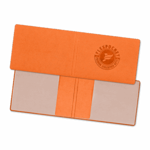 Обложка для удостоверения, цвет оранжевый
