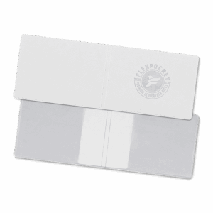 Обложка для удостоверения, цвет белый