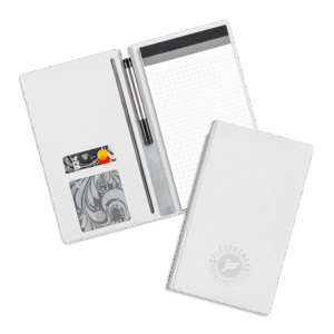 Блокнот-планшет А6 с обложкой, цвет белый