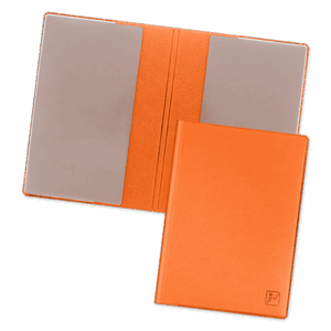Обложка для паспорта - стандарт, цвет оранжевый