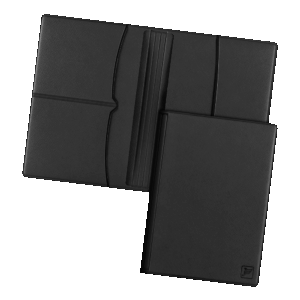 Обложка для паспорта с RFID-блокировкой, цвет черный