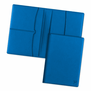 Обложка для паспорта с RFID-блокировкой, цвет синий