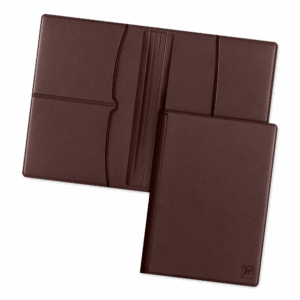Обложка для паспорта с RFID-блокировкой, цвет коричневый