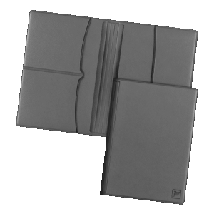 Обложка для паспорта с RFID-блокировкой, цвет серый