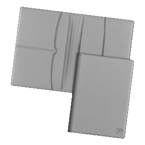 Обложка для паспорта с RFID-блокировкой, цвет светло-серый