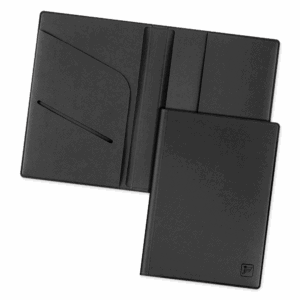 Обложка для паспорта - премиум, цвет черный