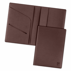 Обложка для паспорта - премиум, цвет коричневый