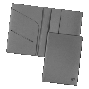 Обложка для паспорта - премиум, цвет серый