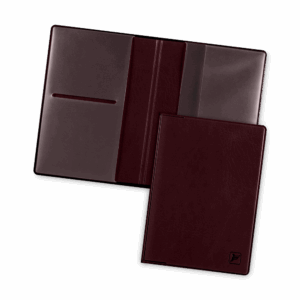 Обложка для паспорта с отделениями, цвет коричневый classic