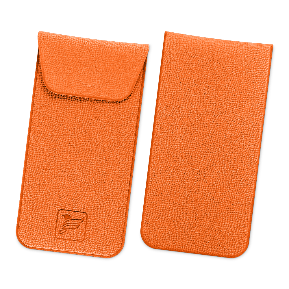 Футляр для очков, цвет оранжевый