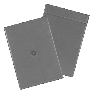 Папка планшет на магнитах, цвет серый classic
