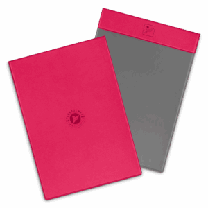 Папка планшет на магнитах, цвет маджента