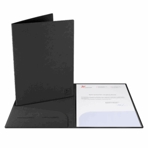 Папка классическая, цвет черный