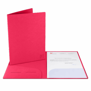 Папка классическая, цвет маджента