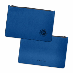 Папка на молнии, цвет темно-синий
