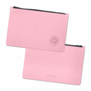Папка на молнии, цвет розовый