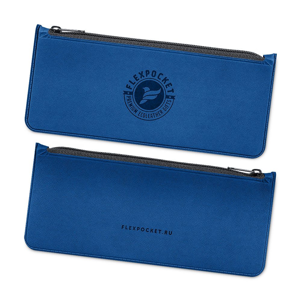 Папка-пенал, цвет темно-синий