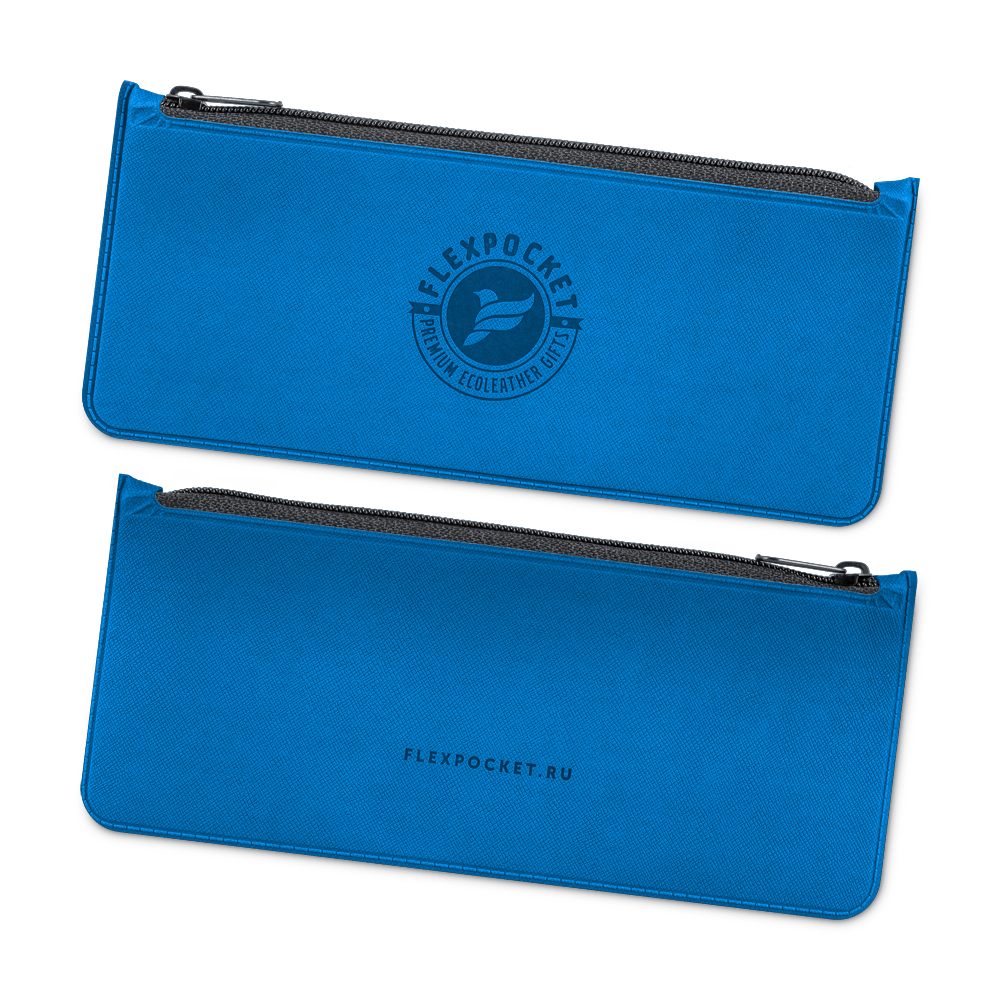 Папка-пенал, цвет синий