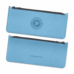 Папка-пенал, цвет голубой