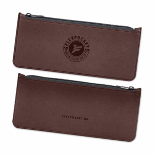 Папка-пенал, цвет коричневый