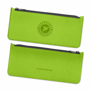 Папка-пенал, цвет зеленый