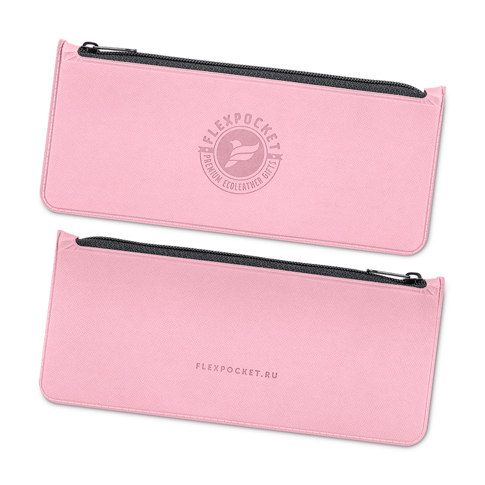 Папка-пенал, цвет розовый
