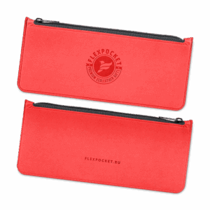 Папка-пенал, цвет красный