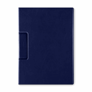 Папка-планшет с магнитным держателем, цвет темно-синий classic