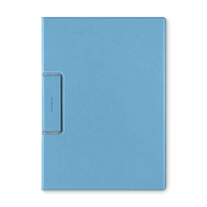 Папка-планшет с магнитным держателем, цвет голубой