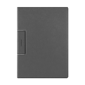 Папка-планшет с магнитным держателем, цвет серый