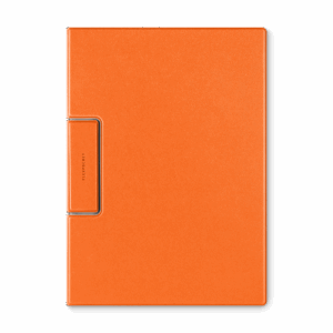 Папка-планшет с магнитным держателем, цвет оранжевый