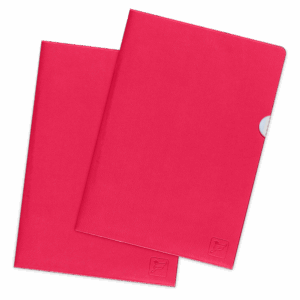 Папка-уголок, цвет маджента