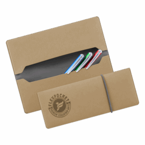 Пенал на резинке, цвет бежевый