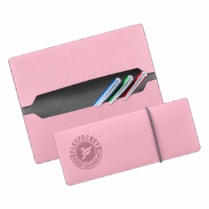 Пенал на резинке, цвет розовый